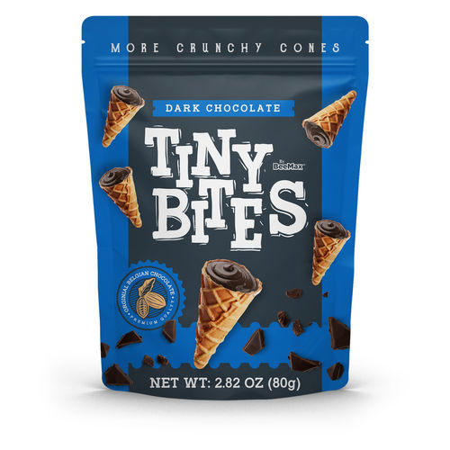 Tiny Bites Waffle Cones Dark Chocolate