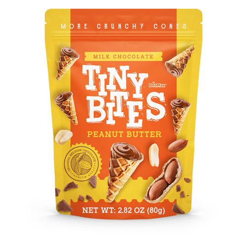 Tiny Bites Waffle Cones Peanut Butter