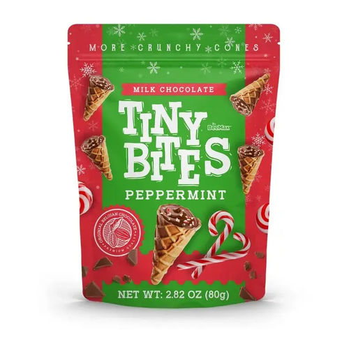 Tiny Bites Waffle Cones Peppermint