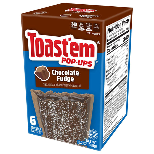 Toast'em Frosted Chocolate Fudge (12 x 288 g)