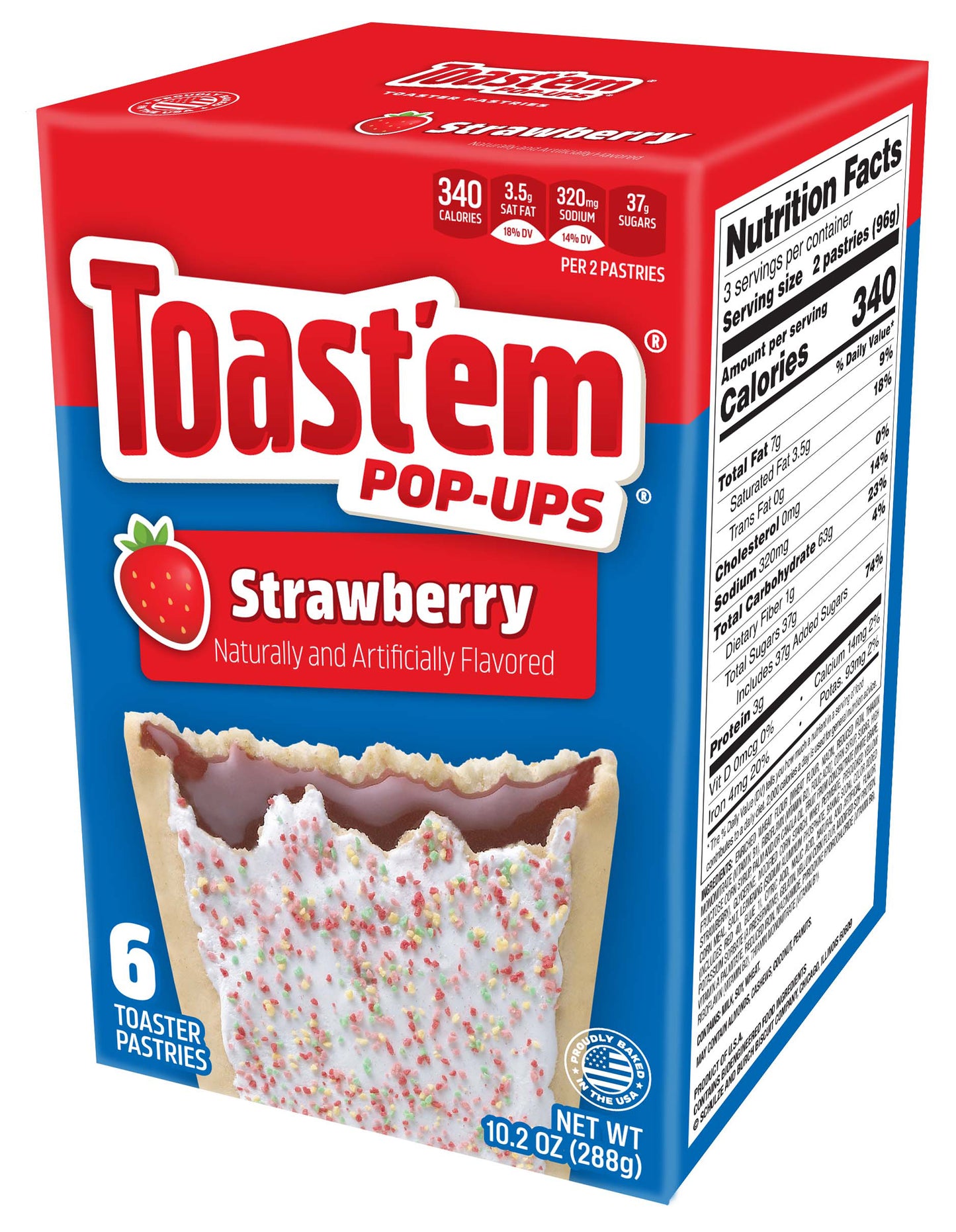 Toast'em Frosted Strawberry