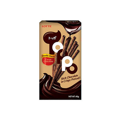 Toppo Cacao Chocolate (10 x 40g) - AmerikaanseGroothandel