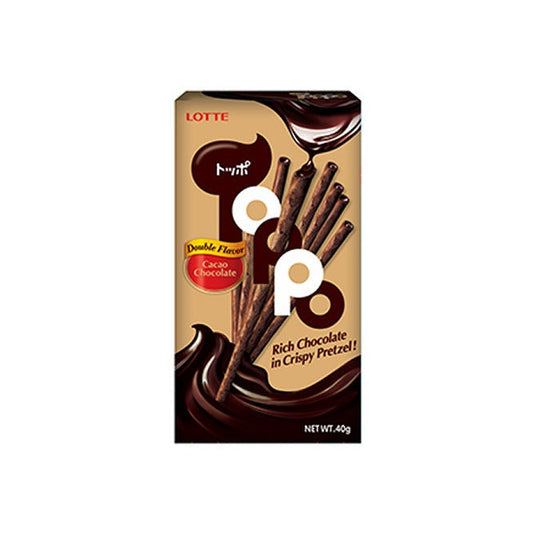 Toppo Cacao Chocolate (10 x 40g) - AmerikaanseGroothandel