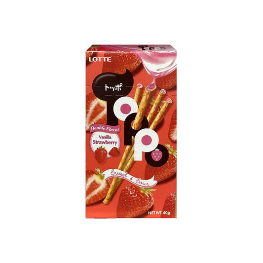 Toppo Vanilla Strawberry (10 x 40g) - AmerikaanseGroothandel