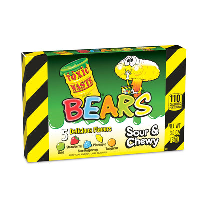 Toxic Waste Bears Theatre Box (12 x 85g) - AmerikaanseGroothandel