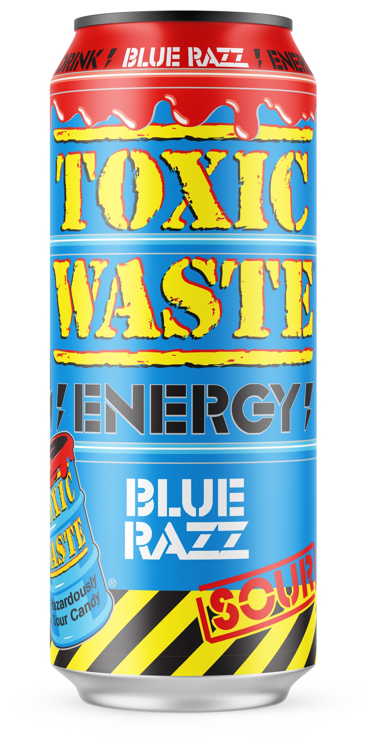 Toxic Waste Energy Blue Razz (12 x 500ml) - AmerikaanseGroothandel