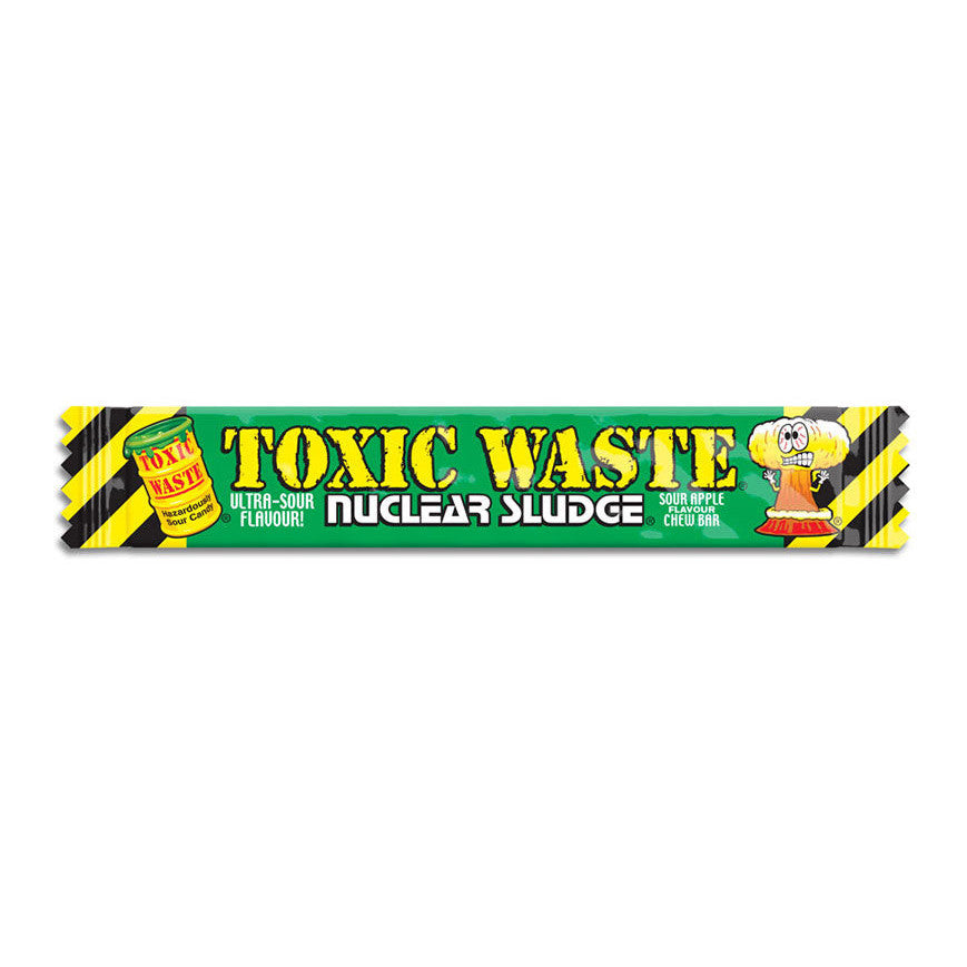 Toxic Waste Nuclear Sludge Chew Bar Sour Apple (50 x 20g)