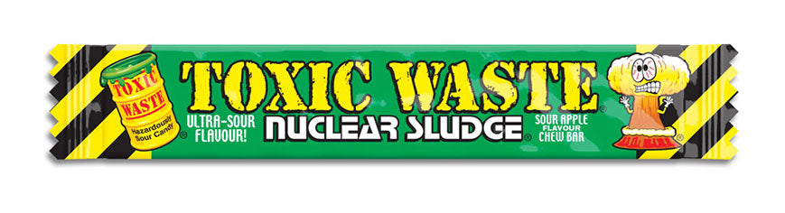 Toxic Waste Nuclear Sludge Chew Bar Sour Apple