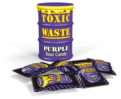 Toxic Waste Sour Candy Drum Purple