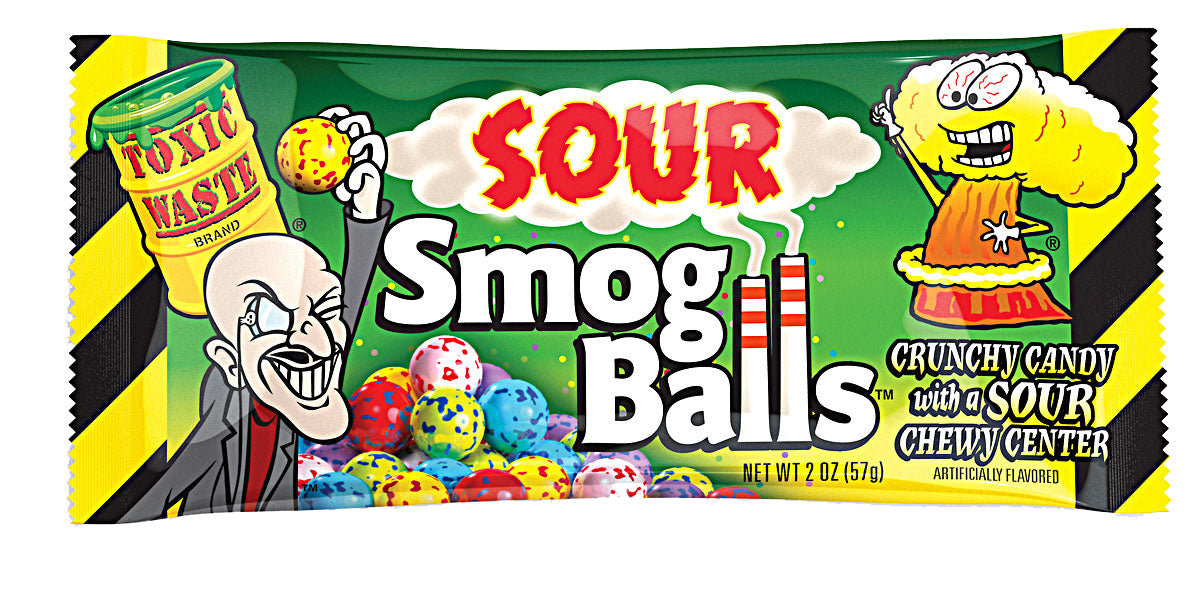 Toxic Waste Sour Smog Balls