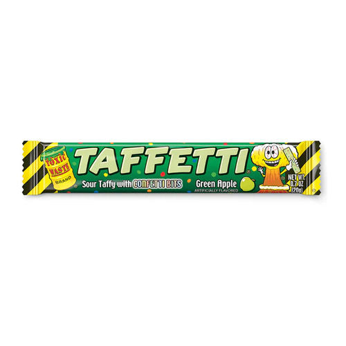 Toxic Waste Taffetti Green Apple