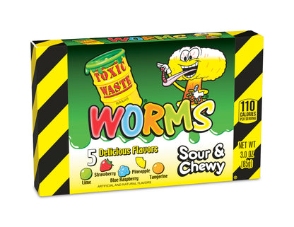 Toxic Waste Worms Theatre Box