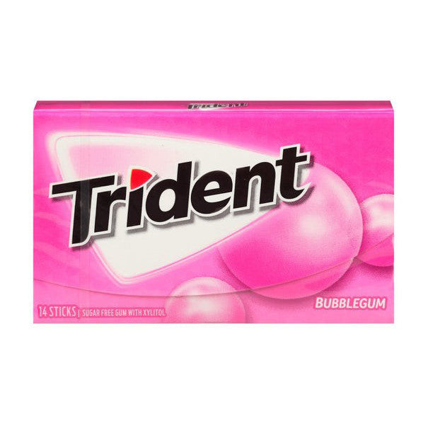 Trident Gum Bubble Gum (12 x 31g) - AmerikaanseGroothandel