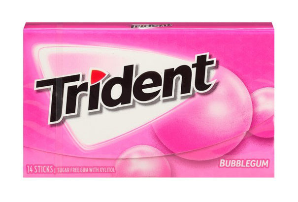 Trident Gum Bubble Gum