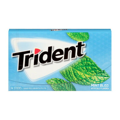 Trident Gum Mint Bliss (12 x 31g) - AmerikaanseGroothandel