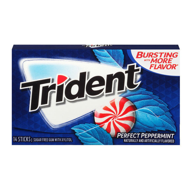 Trident Gum Perfect Peppermint (12 x 31g) - AmerikaanseGroothandel