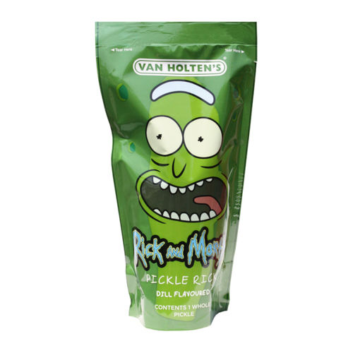 Van Holten's Pickle In-A Pouch Rick & Morty Pickle Rick
