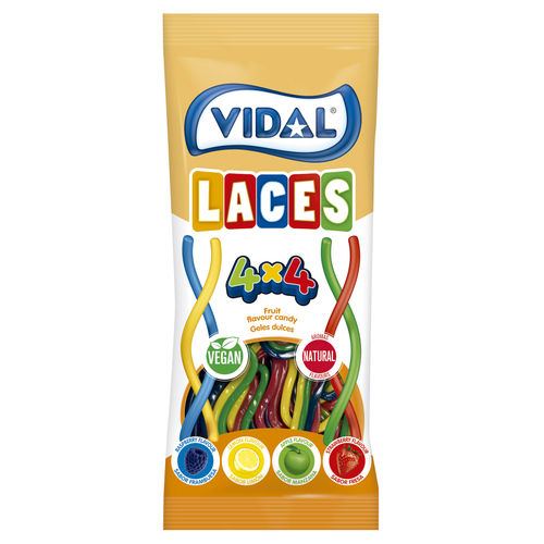 Vidal Laces 4x4 Rainbow