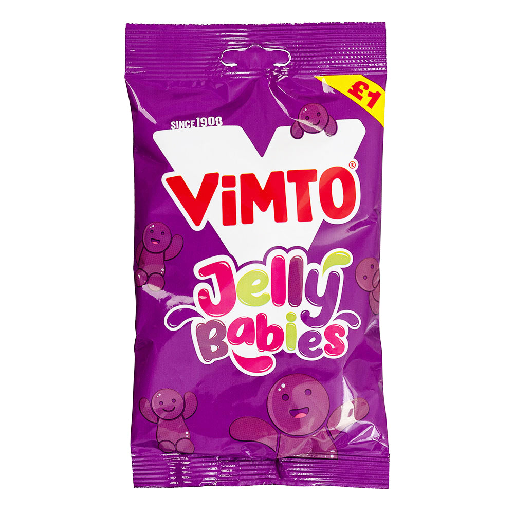 Vimto Jelly Babies (12 x 140g) - AmerikaanseGroothandel