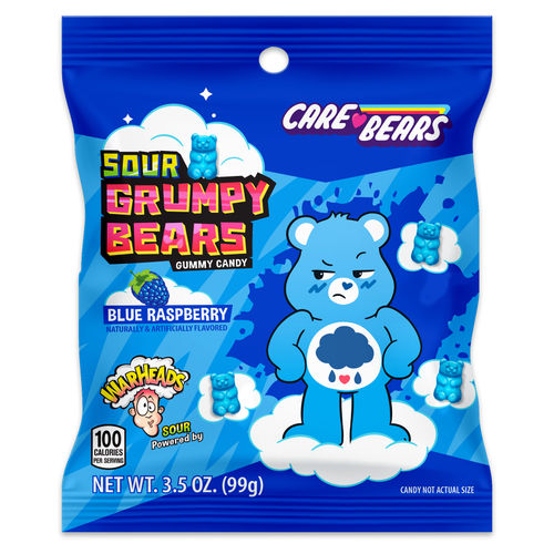 Warheads Care Bears Sour Grumpy Bears