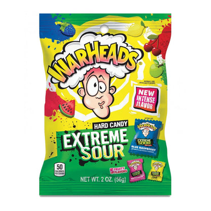 Warheads Extreme Sour Hard Candy (12 x 56g) - AmerikaanseGroothandel