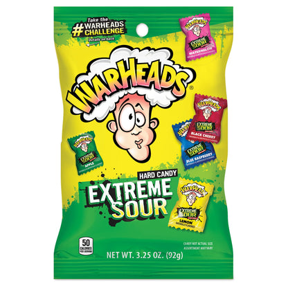 Warheads Extreme Sour Hard Candy (8 x 92g) - AmerikaanseGroothandel