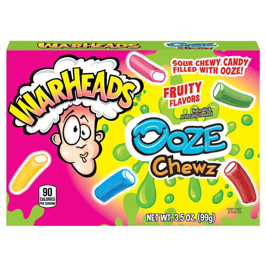 Warheads Ooze Chews (12 x 99g) - AmerikaanseGroothandel