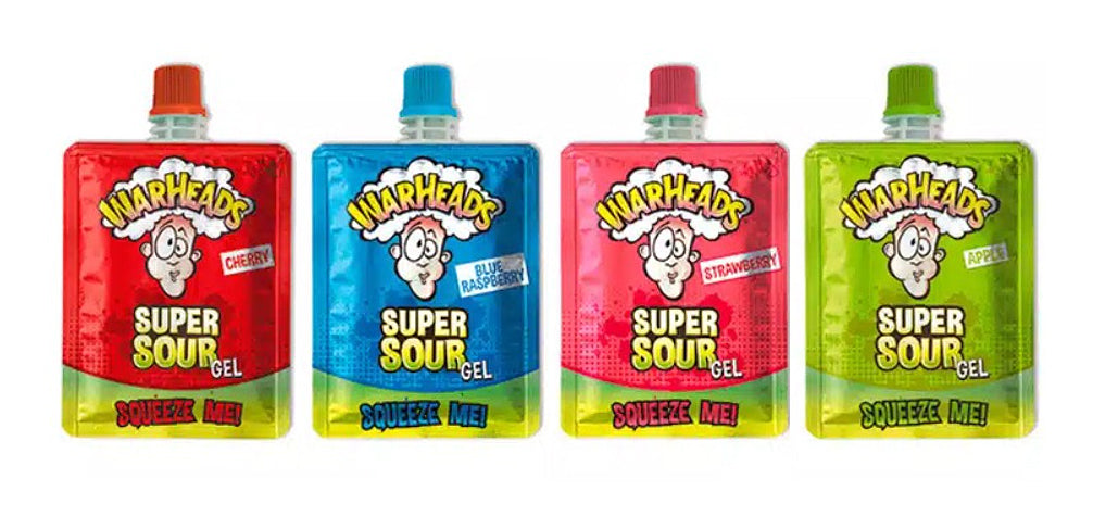 Warheads Super Sour Squeeze Me Gel