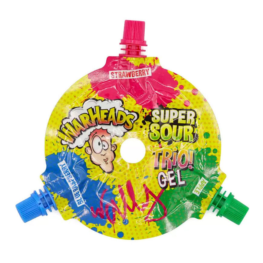 Warheads Super Sour Trio Gel