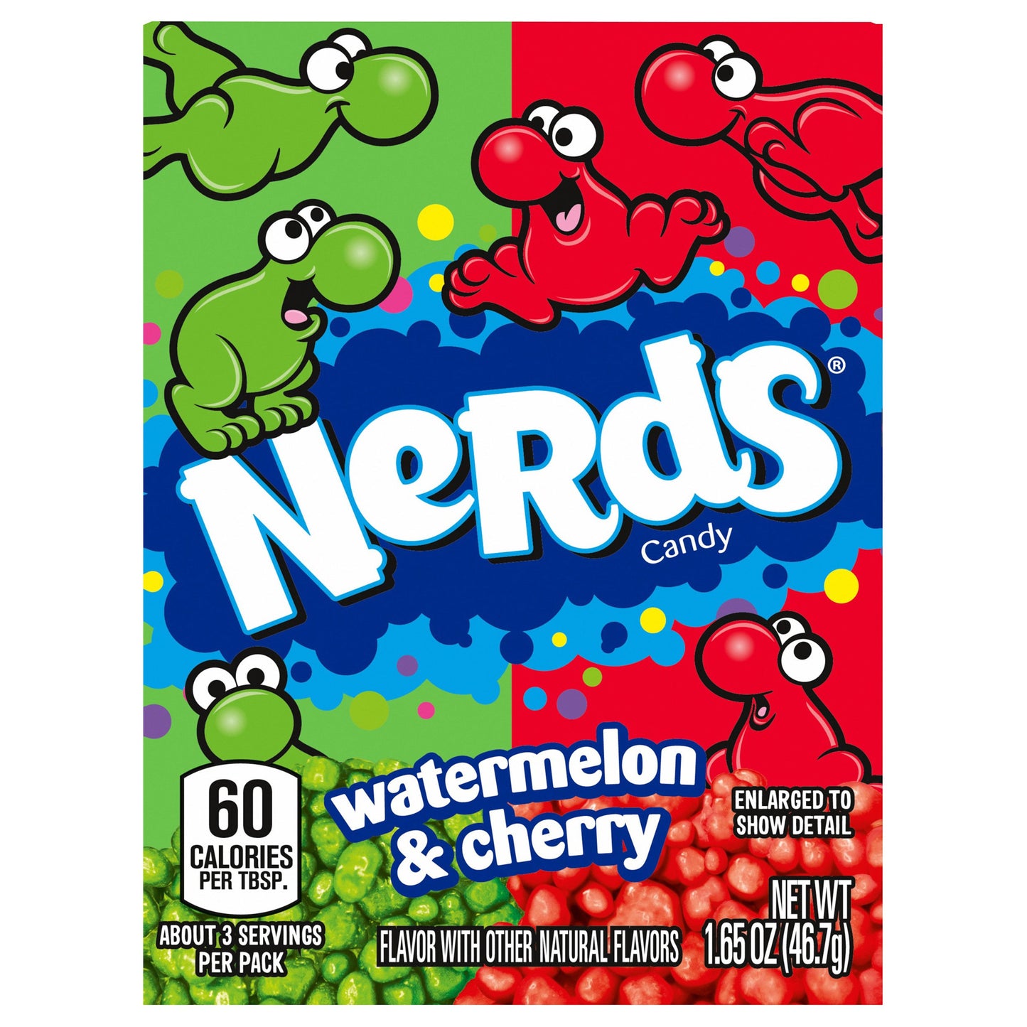 Nerds Watermelon & Cherry (36 x 47g) - AmerikaanseGroothandel