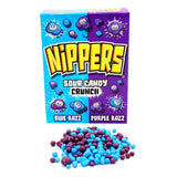 Zed Candy Nippers Sour Candy Crunch Blue Razz & Purple Razz (16 x 50g)