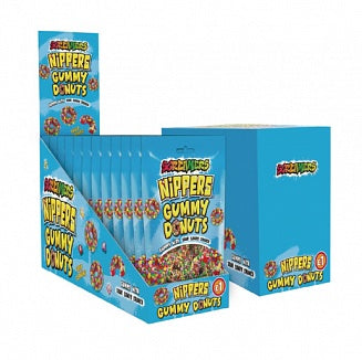 Zed Candy Screamers Nippers Gummy Donuts (12 x 75g)